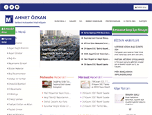 Tablet Screenshot of ahmetozkan.org